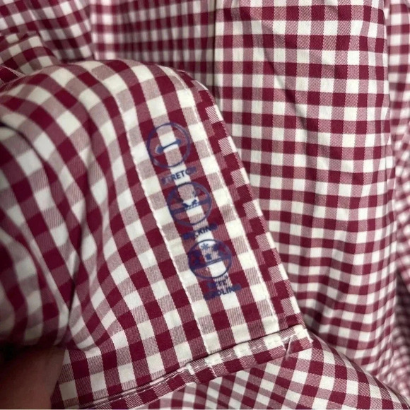 Vineyard Vines Red Performance BRR Long Sleeve Button Shirt Size XXL - Picture 4 of 7